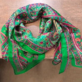 Indian silk scarf