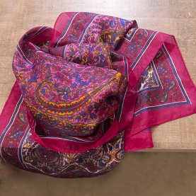 Indian silk scarf