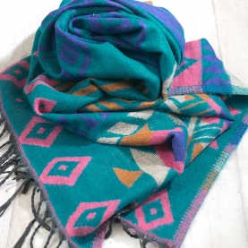 Nepalese shawl traditional design