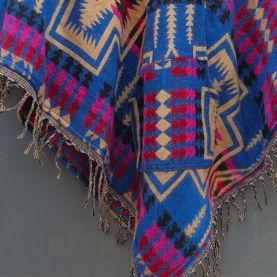 Nepalese poncho traditional design