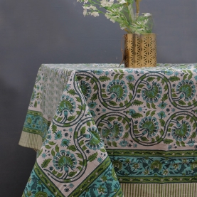 Indian cotton table cover