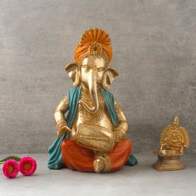 Indian hindu god Ganesh statue for temple