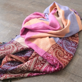 Indian 2 sides scarf