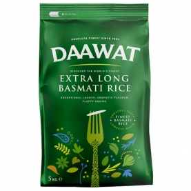 Riz Basmati indien extra long Daawat 5kg