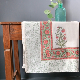 Indian cotton printed table cover