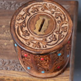 Indian handcrafted money bank