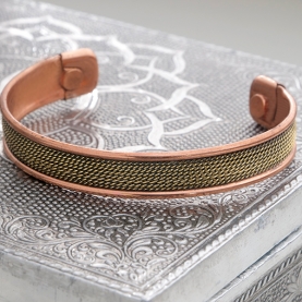 Indian copper bracelet magnetic Cord