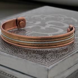 Magnetic copper bracelet