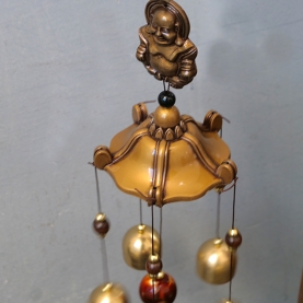 Buddha wind chime with bells