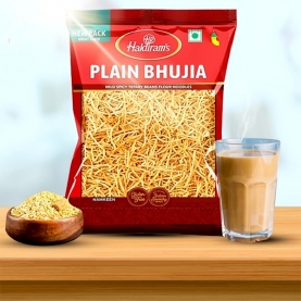 Indian Namkeen plain bhujia