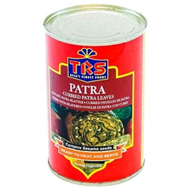 Plat indien Patra curried en boîte