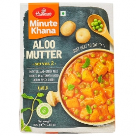 Aloo mutter minute khana