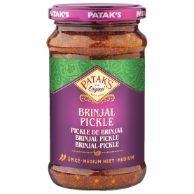 Pickles ou achar indien à l'aubergine épicé 250ml