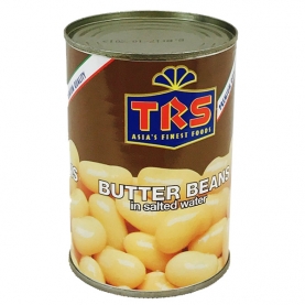 Boiled butter beans