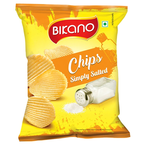 Chips indiennes salées Simply salted 60g