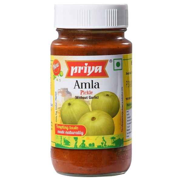 Pickles ou achars indiens Amla épicés 0.3kg