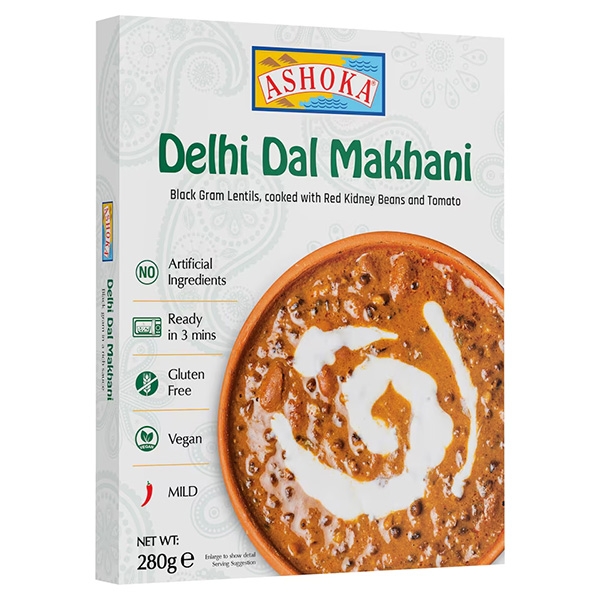 Plat indien lentilles cuisinées Dal makhani 280g