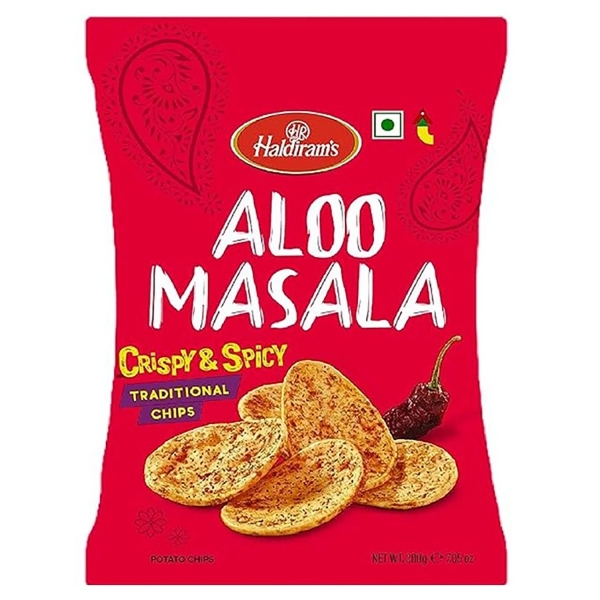 Indian chips Aloo masala spicy 200g