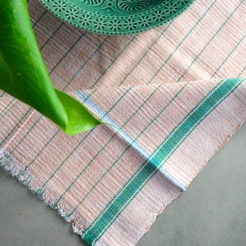 Serviette indienne en coton Khadi