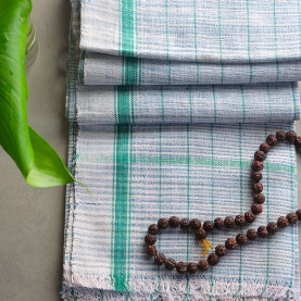 Indian Khadi handcrafted towel