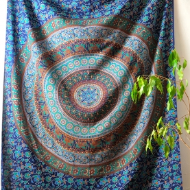 Indian cotton wall hanging Mandala