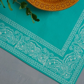 Indian printed cotton table mat