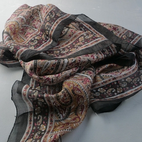 Foulard indien en soie