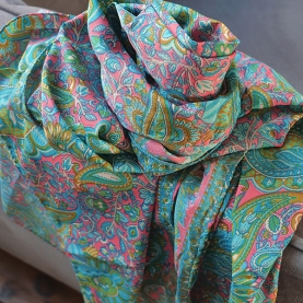 Indian printed scarf