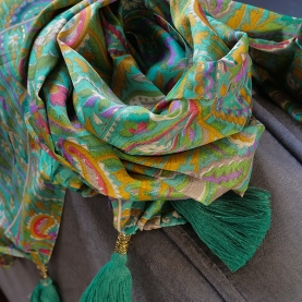 Indian printed scarf