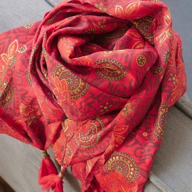 Indian printed stole