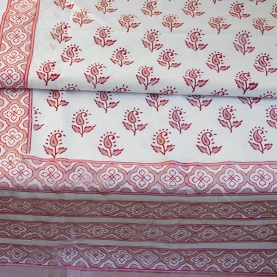 Indian cotton printed table cover