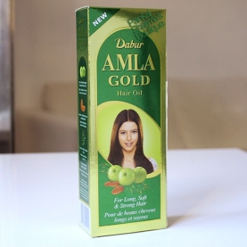 Huile capillaire AMLA GOLD de Qualité Supérieure 300ml (Groseille indienne  - Amande - Henné) par chez Dabur Amla sur