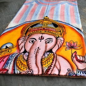 Indian cotton wall hanging Ganesh